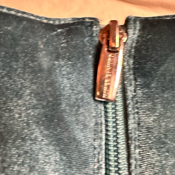 Blue Velvet Vince Camuto booties in great condition. Worn around the house! - Picture 3 of 5